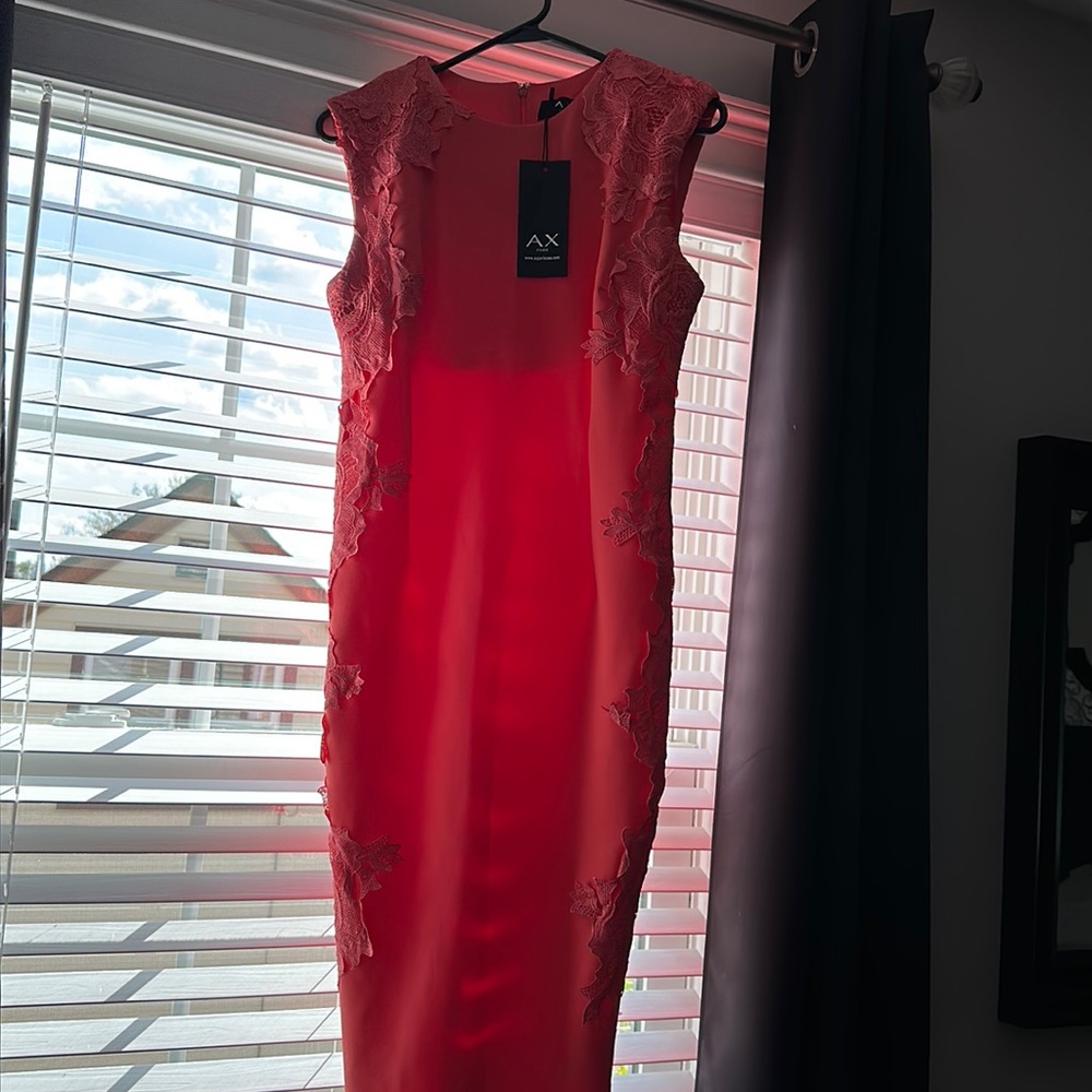 AX Paris Coral Dress US size 8